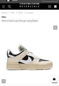 Nike Dunk Low Disrupt Pale Ivory Black (W)